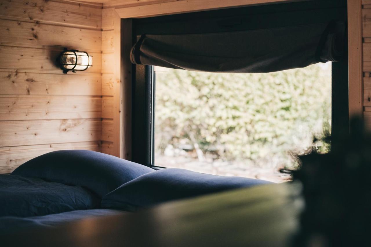 Idyllisches Tiny House Mit Sauna Лёбау Экстерьер фото